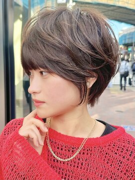 ビューナゴヤ 名駅(VIEW NAGOYA) 前髪カタログ/イメチェンスタイル／ウェーブパーマ/こなれミディ