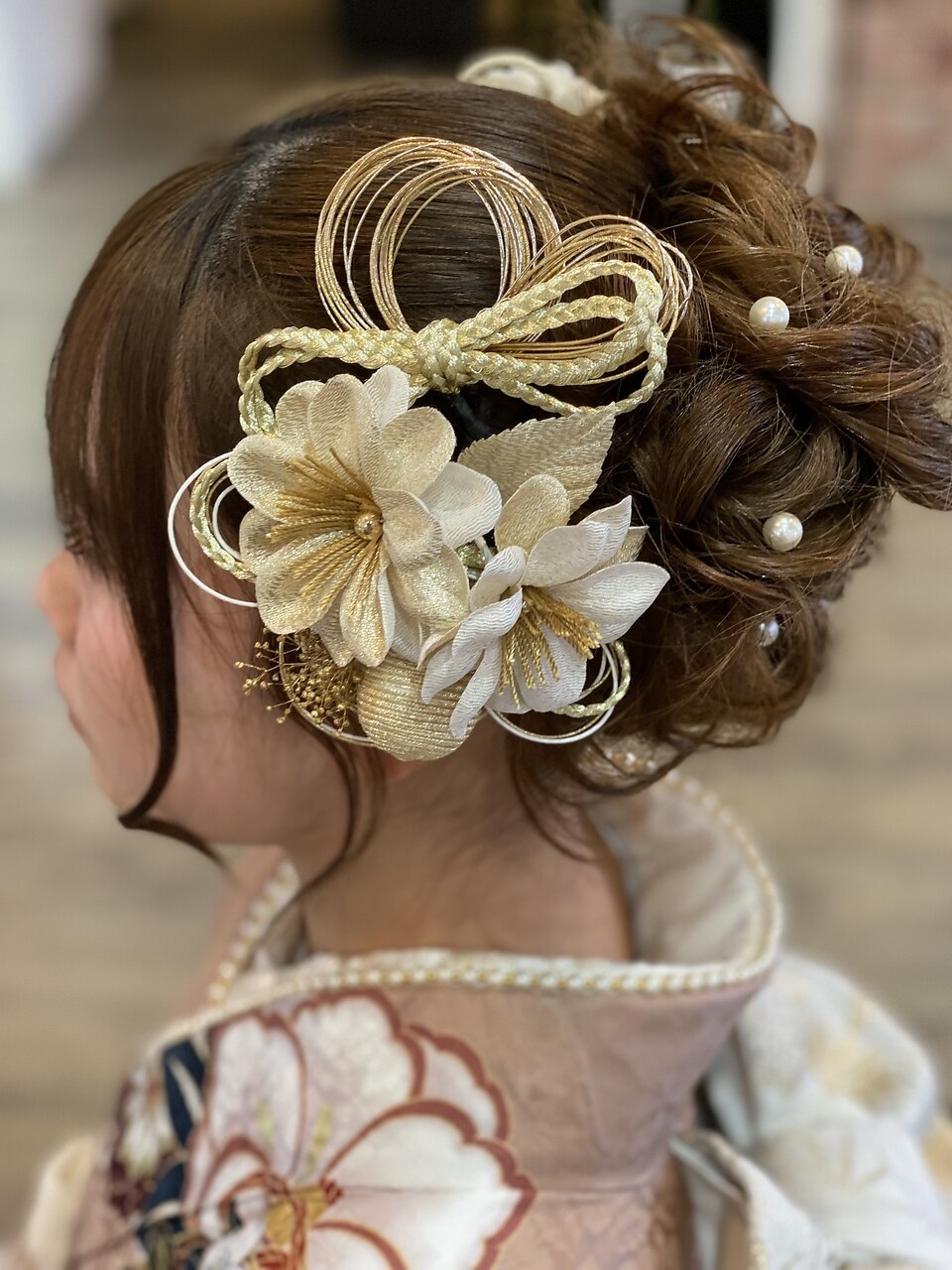 グレベアセット 結婚式お呼ばれアレンジ💐‎🤍 #clesc #クレス美容室 #武蔵浦和美容室