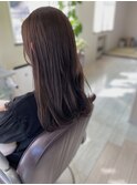 ナチュラルアッシュグレーカラー