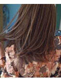 大人可愛い細めハイライト/20代30代40代