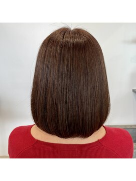 フロム(from...) ミディアムボブ/モカブラウン【海老名 from...】