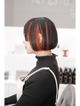 トランク 金剛店(tranq) 春のミニボブオレンジアンプレラカラー