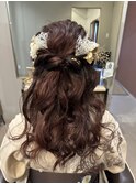 着付け　ヘアアレンジ
