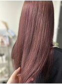 京都/東野/山科　レッドピンクなキュートロング