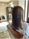 透明感オリーブブラウン