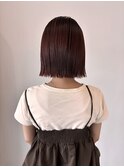 切りっぱなしボブ