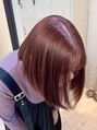 フラム 渋谷(flamme) ブリーチせずに発色の良い暖色系もお任せください◎