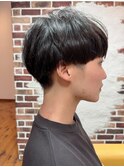 刈り上げマッシュ