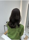 艶髪くすみグレージュ×赤み消し 透明感カラー！【福田れん】