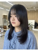 ミリ 奈良店(mm)&nbsp;レイヤーカット/ふんわりカット/顔周り/奈良