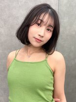 ロンド ブランシュ 錦糸町北口(Lond blanche)&nbsp;くびれヘア/顔周り/韓国/カラー/レイヤーカット/前髪/錦糸町ボブ