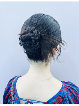プルクラギンザ(PulchraGINZA) カチモリヘア/韓国風/アップ/タイト/ヘアセット