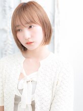 アン 武蔵小杉(un) 武蔵小杉/髪質改善/アプリコットオレンジ×マッシュボブe