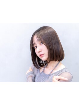 [新宿]うねりを抑える◎【Cut+ファイバープレックス縮毛矯正\12900】滑らか手触りのナチュラルストレート♪