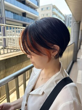 アルカナ(Arcana) 大人可愛いインナーカラー20代30代40代/ハンサムショート