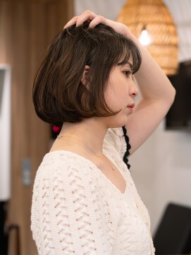 ビュートリアム ギンザ(BEAUTRIUM) フレンチボブレイヤー＊ミディアムボブ＊顔周りレイヤー＊銀座