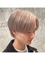 メンズサロン ガウディ 博多店(men's salon Gaudi) ホワイトミルクテイー2回ブリーチで再現可能な人気力ラー