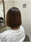 綺麗にまとまるボブ