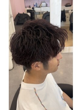 スパイラルパーマ