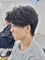 アノ 別府店(Ano.)&nbsp;大分ニュアンスパーマセンターパートフェザーパーマ毛流れパーマ