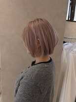 サロンドディバース(Salon de DIVERSE)&nbsp;ピンクブロンド/ショートボブ