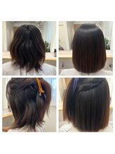 ボブや短い長さの方にもオススメです