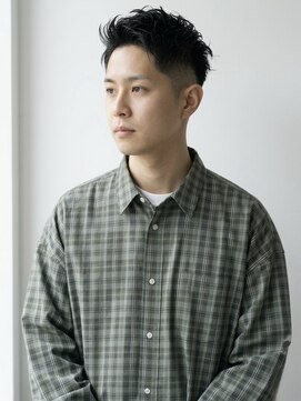 キビト(kibito) ツーブロック刈り上げスポーツマンビジネスマン20代30代40代50代