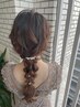 【土日祝9時~10時】似合わせヘアセット¥5450 結婚式/六本木/乃木坂/渋谷