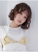 【Un ami】無造作ボブパーマ　大楽