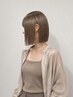【ボブにしたい方へ】似合わせボブ＋透明感カラー＋TR　￥9,900【栄/名古屋】