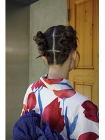 スタンド(stand)&nbsp;タイトなアップヘアセット