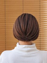 オーガニックエコ 川越(organic+eco)&nbsp;20代30代大人かわいいショートカット　ブリーチなしカラー