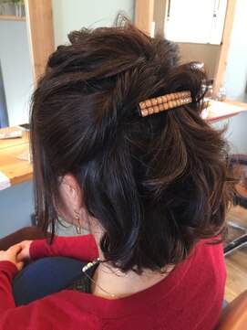 アンプヘア(amphair) 短めボブアレンジ☆