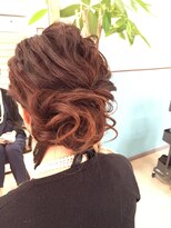 ロカット サロン(Roquat Salon)&nbsp;なみウェーブアップヘア【ヘアセット　立川/立川南口　浴衣】