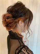 リアンバイアリュール(Lian by Allure)&nbsp;《Lian by Allure》小田桐 潤 後れ毛シニヨンスタイル