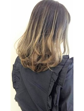 ファイブボックスヘアー 広島(five vox hair) 外国人風グレージュカラー