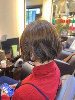 飽きてきたボブスタイルをエアウェーブでゆるふわイメチェン！