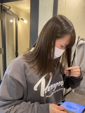 カラン(caran) グレージュ【@hair_mazda】