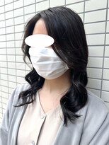 ラウレア(LAULEA)&nbsp;コテ巻き風ストカール/ストカール/コテ巻き風パーマ/地毛カラー