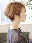 大人マッシュショート／丸みショート／イメチェン／30代40代50代