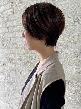 トップヘアーラウンジ 知立(TOP HAIR Lounge) スタイリッシュハンサムショート/メンズライク/アースカラー