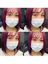 キジ(KIJI)&nbsp;★ピンクバイオレット×外国人風カラー★詳細はブログまで