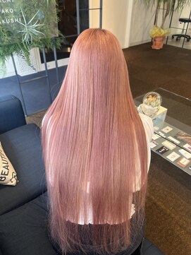 ダブル アンダーバー サロン(W_SALON) ペールピンク