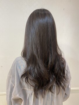 アッシュ 西荻窪店(Ash) 透明感がかわいい暗髪ロング