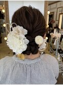 成人式前撮りヘアセット