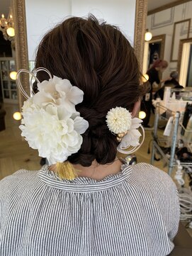 コワファースト 大分(COIFF1RST) 成人式前撮りヘアセット