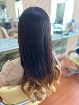 アークスヘアー 20代30代ダブルカラーブリーチ立体感グラデーション透明感