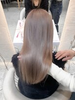 ロンド ブランシュ 錦糸町北口(Lond blanche) 前髪アンブレラカラーこなれミディイメチェンウェーブパーマ