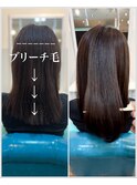 前髪イメチェンこなれミディ/縮毛矯正/髪質改善/ツヤ髪/くせ毛
