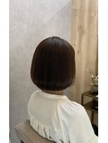 ブランカヘアー 西尾(BLANCA HAIR)&nbsp;ボブ/モーブグレージュ